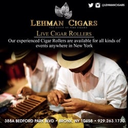 Lehman Cigars - Lehman Cigars - Live Cigar Rollers - Our experienced cigar rollers are available for all kinds of events anywhere in New York.