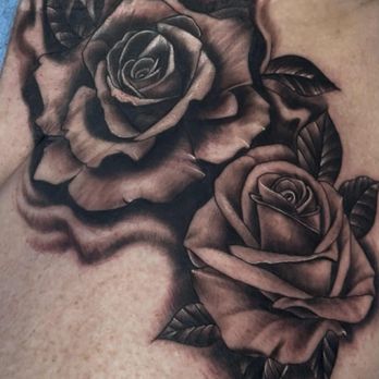 Bollywood Tattoo Studio - Roses by Nick - Tattoo Near Me - Livingston, Texas