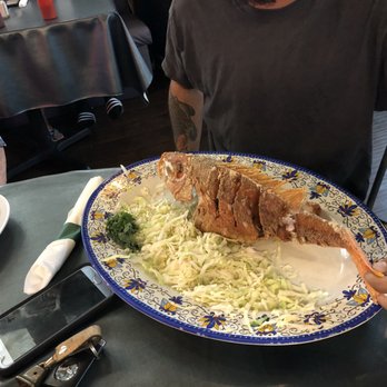 Tin Fish - Whole snapper fried. - New American Near Me - Sunrise, Florida Tin Fish - Whole snapper fried. - New American Near Me - Sunrise, Florida