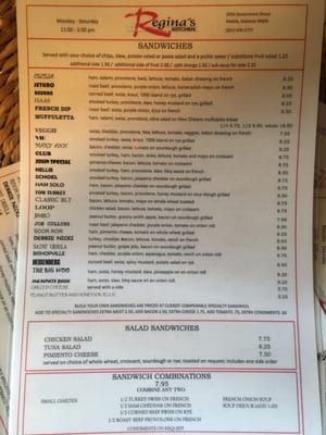 Menu photo 8 Regina's Kitchen Mobile, AL