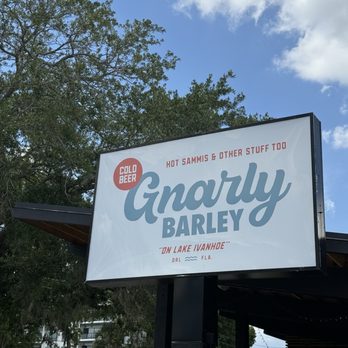 The Gnarly Barley - Sandwiches Near Me - Orlando, Florida