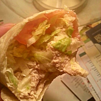 Mama Gina's Pizzeria - Tuna wrap. Pretty good for a pizza place- not too much mayo, which is nice. I'd ask for more lettuce next time though. - Pizza Near Me - Somerville, Massachusetts