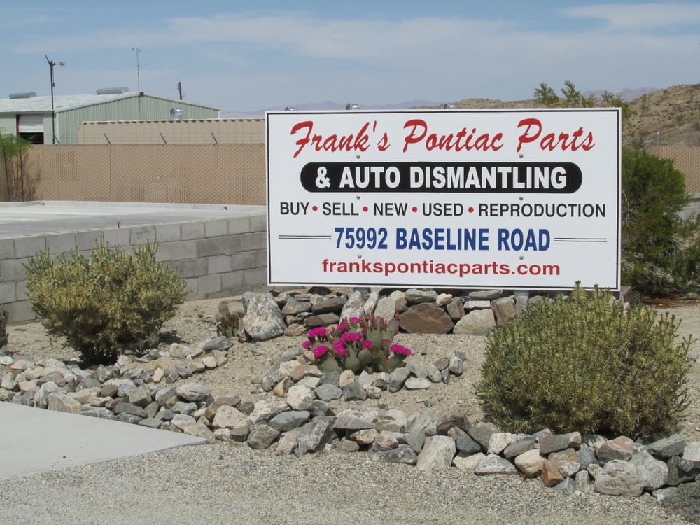 FRANKS PONTIAC PARTS Updated September 2024 75992 Baseline Rd
