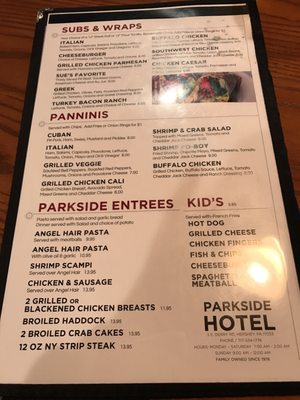 Menu photo 8 Parkside Hotel Hershey, PA Menu photo 8 Parkside Hotel Hershey, PA
