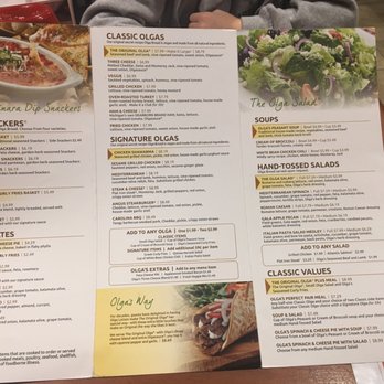 Olga's Kitchen - Menu - Sandwiches Near Me - Alton, Illinois