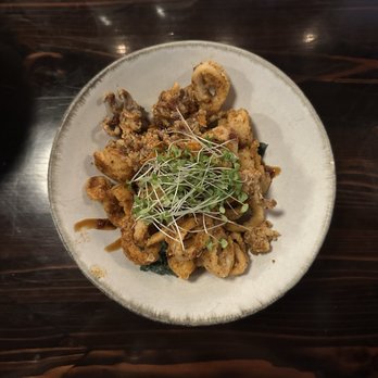 A Stir - Crispy creole calamari - IG @bougiefoodieboi - New American Near Me - Seattle, Washington A Stir - Crispy creole calamari - IG @bougiefoodieboi - New American Near Me - Seattle, Washington