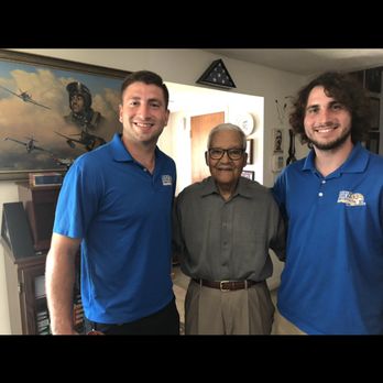 Blue Collar Scholars - Our most honorable client.  100 year old Mr. McGee.  A Tuskegee Airman in WWII - Masonry/Concrete Near Me - Bethesda, Maryland
