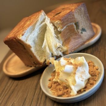Yeobo Darling - Scallion croissant, rou song butter  ($24) - Taiwanese Near Me - Menlo Park, California