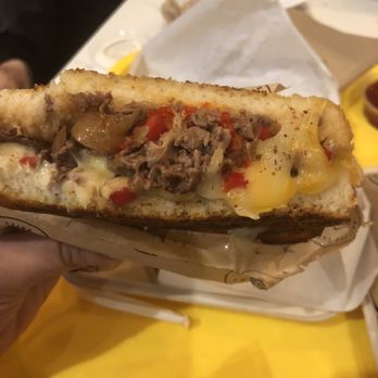 Grater Grilled Cheese - Philly cheesesteak grilled cheese - American Near Me - Irvine, California