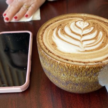 The Early Bird Cafe - Large Latte - Bubble Tea Near Me - East Meadow, New York The Early Bird Cafe - Large Latte - Bubble Tea Near Me - East Meadow, New York