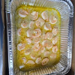 $50 medium pan garlic shrimp for our superbowl party. Ridiculous. Stick to L&L better quality and quantity. $50 medium pan garlic shrimp for our superbowl party. Ridiculous. Stick to L&L better quality and quantity.