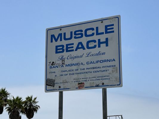 Original Muscle Beach Santa Monica by null