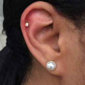 Shaman Modifications Body Piercing Studio - Helix piercing by Danae. - Piercing Near Me - Austin, Texas Shaman Modifications Body Piercing Studio - Helix piercing by Danae. - Piercing Near Me - Austin, Texas