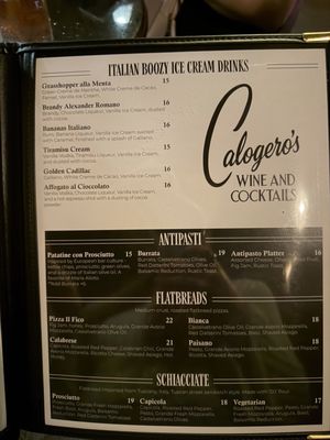Menu photo 1 Calogero’s Milwaukee, WI Menu photo 1 Calogero’s Milwaukee, WI