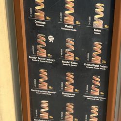 Chimney Cake Bakery - Menu