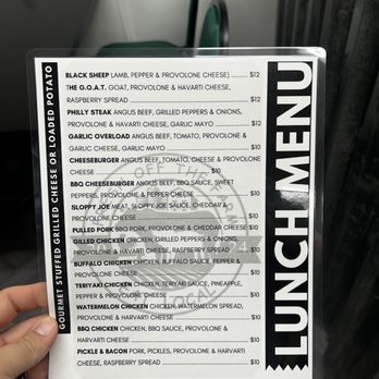 Fresh Off The Farm - Lunch/Dinner Menu - Front - Breakfast & Brunch Near Me - Scio, Ohio