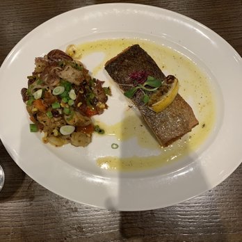Well & Good - Salmon and succatosh - New American Near Me - Lincoln, Nebraska