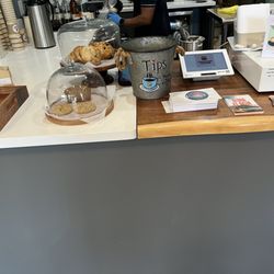 Coffee bar area
