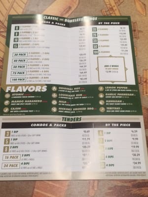 Menu photo 2 Wingstop Tacoma, WA Menu photo 2 Wingstop Tacoma, WA