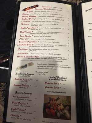 Menu photo 5 Yamato Myrtle Beach, SC