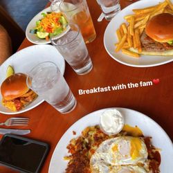 Sunny's Diner - Tamales for Breakfast, California Burger and Western Bacon Cheeseburger