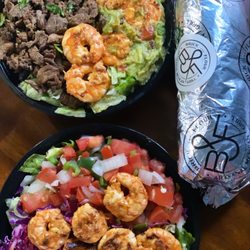 Brick and Flour - Shrimp Bowl and steak and shrimp bowl so far soo good