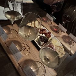 Winederlust Wine Bar - Specialty wine flights and the Winederlust grazing board.