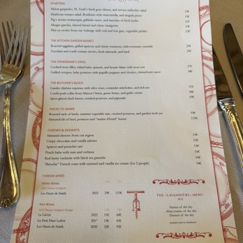 La Table du Lavoir - Menu - French Near Me - Martillac, 33