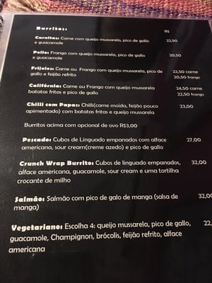 Menu photo 1 Mexicali Florianópolis, SC