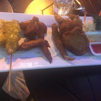 Tham Nak Thai - Sampler platter for two. - Thai Near Me - Queenstown, OTA