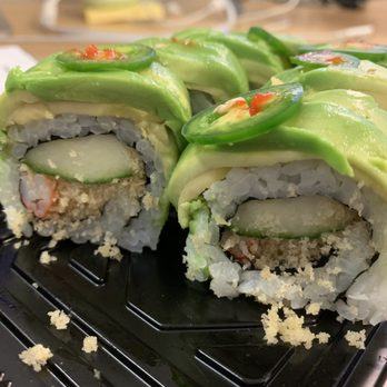 Galae Thai - Zero shrimp. I want my money back. Should rename the cucumber avocado crunch roll. - Thai Near Me - Alexandria, Virginia Galae Thai - Zero shrimp. I want my money back. Should rename the cucumber avocado crunch roll. - Thai Near Me - Alexandria, Virginia