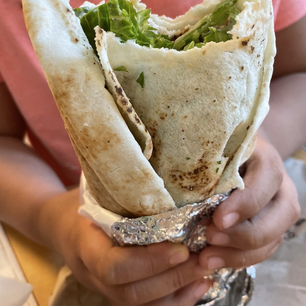 Flint Farmers' Market - Big shawarma sandwich - Farmers Market Near Me - Flint, Michigan
