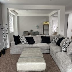 Home Express Furniture Discount Center - My beautiful new sofa sectional. It looks Amazing! Julie