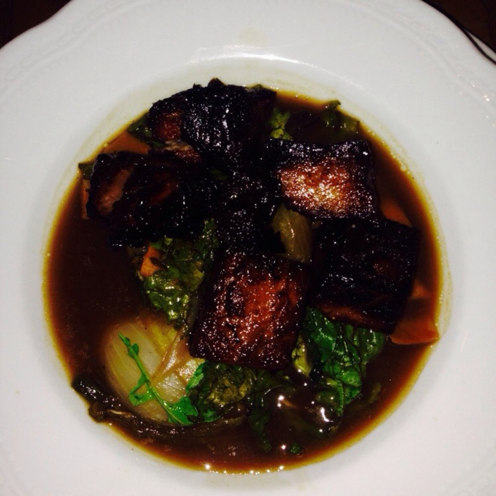 22 Square Restaurant - Crispy pork belly plate. - American Near Me - Savannah, Georgia
