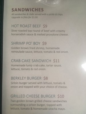 Menu photo 4 Berkley's Back 9 Bar & Grille Salem, NJ Menu photo 4 Berkley's Back 9 Bar & Grille Salem, NJ