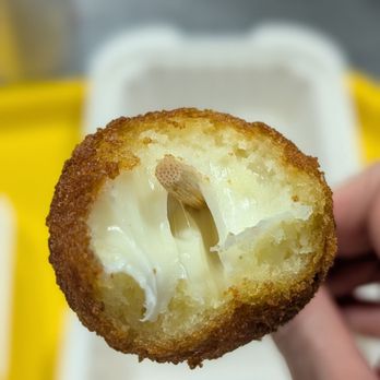 Cay Cay - Cross-section of my corn dog - cheese part - Vietnamese Near Me - Mississauga, Ontario Cay Cay - Cross-section of my corn dog - cheese part - Vietnamese Near Me - Mississauga, Ontario