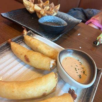 Yoko - Crab Rangoon and Shrimp Spring Roll - Thai Near Me - Sachse, Texas