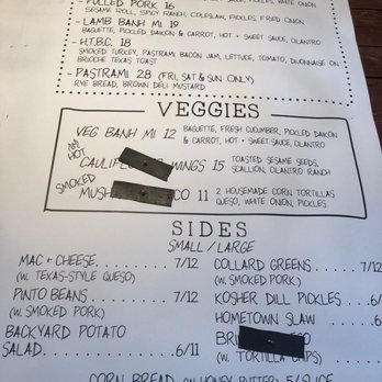 Hometown Bar-B-Que - Menu March 2022 - Barbeque Near Me - Brooklyn, New York