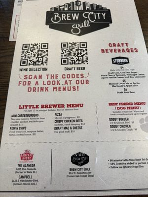 Menu photo 1 Brew City Grill Campbell, CA