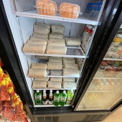 Valley Liquor - Fridge' full of delicious sandwiches.