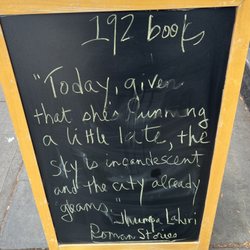 192 Books - I like this quote