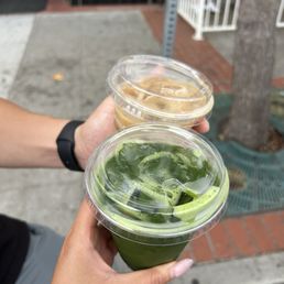 Matcha+coconut water Matcha+coconut water