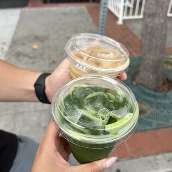 Little While - Matcha+coconut water - Coffee & Tea Near Me - San Diego, California