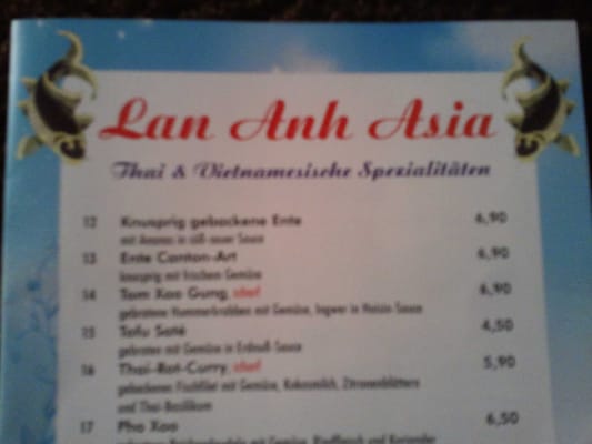 Menu photo 5 Lan Anh Asia Munich, BY