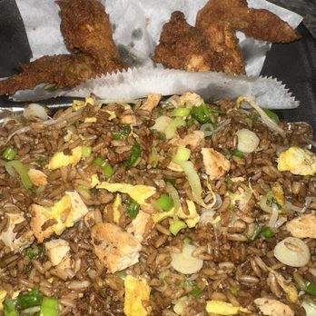 Delectable Eatery - Chicken Fried Rice with 2 wings - Food Delivery Services Near Me - Madison, Illinois Delectable Eatery - Chicken Fried Rice with 2 wings - Food Delivery Services Near Me - Madison, Illinois