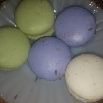 Tout Suite - Pistachio, lavender, coconut macarons. - Cafes Near Me - Houston, Texas Tout Suite - Pistachio, lavender, coconut macarons. - Cafes Near Me - Houston, Texas