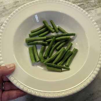 Green Chef - Food great and recipes yummy, for the price would add'l 8-10 green beans really hurt your profit margin?!! This is a serving for 2. - Food Delivery Services Near Me Green Chef - Food great and recipes yummy, for the price would add'l 8-10 green beans really hurt your profit margin?!! This is a serving for 2. - Food Delivery Services Near Me