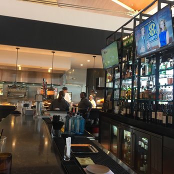 The Kitchen By Wolfgang Puck - You can see the kitchen. From the bar. - Pizza Near Me - Greer, South Carolina The Kitchen By Wolfgang Puck - You can see the kitchen. From the bar. - Pizza Near Me - Greer, South Carolina