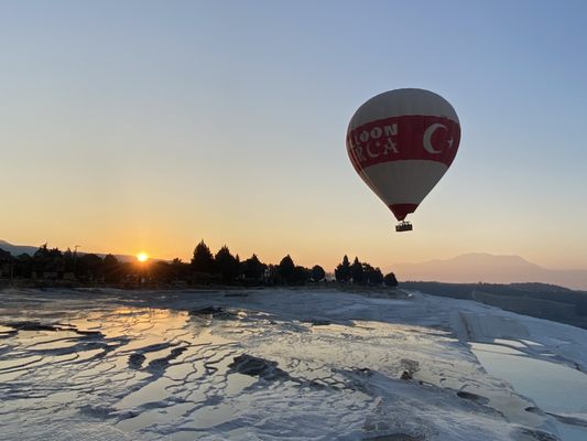 Travertines of Pamukkale by null