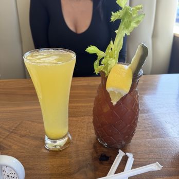 Brunch Cafe-Deerfield - Mimosa & a spicy Bloody Mary - Breakfast & Brunch Near Me - Deerfield, Illinois